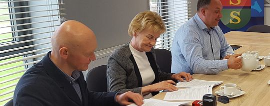 Grafika Podpisano umowy z wykonawcami