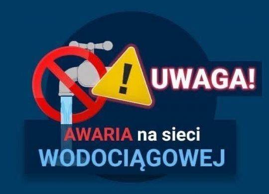 Grafika Przerwy w dostawie wody - Łączyno
